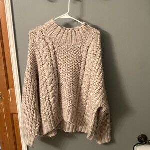 Universal thread cream sweater, xxl, used like new